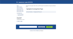 Desktop Screenshot of helpdesk.sllboces.org